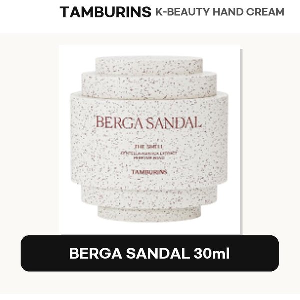 Tamburins The Shell Krem Do RąK Perfumowany 15Ml 30Ml Zestaw Prezentowy K-Beauty Korea Berga Sandal-image
