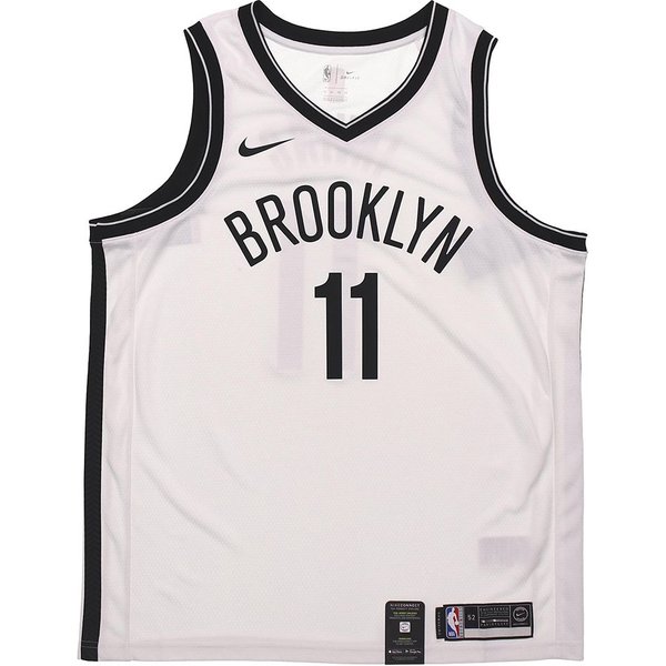 Nike NBA EdicióN Limitada Nets Kyrie Irving No. 11 Camiseta Swingman Hombre Tops Blanco 864401-104 Xxxl Black-image