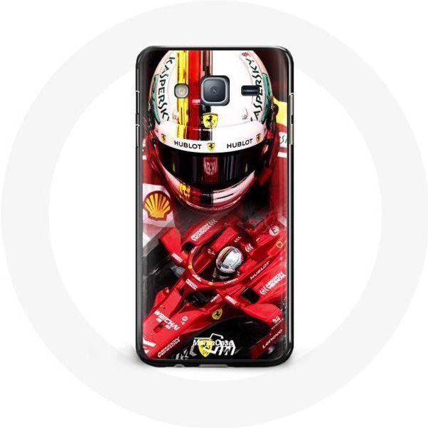 Funda Para Samsung Galaxy J5 2016 FóRmula 1 Sebastian Vettel F1 Rojo-image