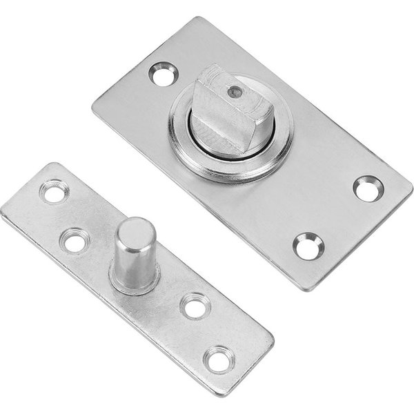 Acero Inoxidable Aluminio Fundido Bisagra Giratoria De 360 Grados Eje De Bisagra Para Puerta Giratoria-image