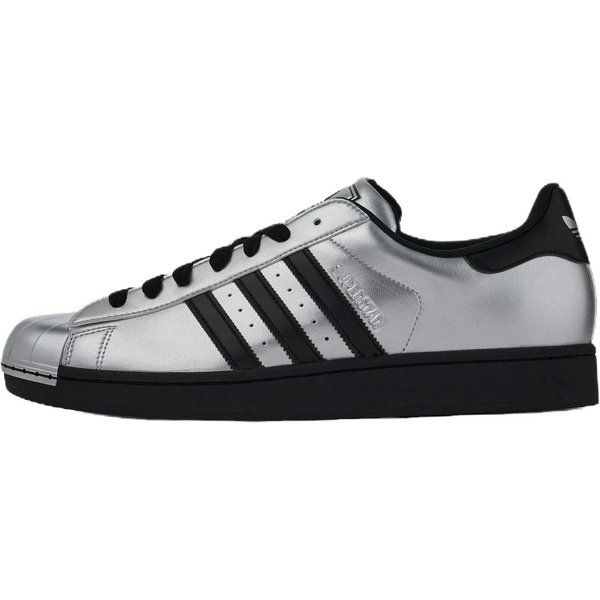Adidas Superstar 2 Metaliczny Srebrny Czarny Unisex Trampki KI9988 46 Gray-image