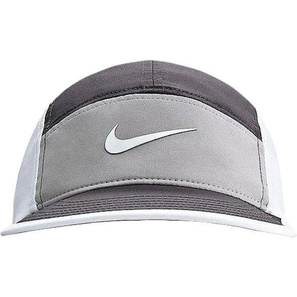 Czapki Baseballowe Nike Z Poliestru Unisex ŚRedni Szary/Uniwersytecki Szary/BiałY Sail FB5624-254 S/M Gray-image
