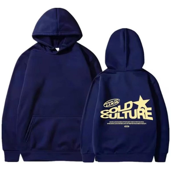 Sudadera Con Capucha Harajuku Hip Hop Estampado De Letras Deportiva Para Hombre Y Mujer Punk Rock Streetwear Holgada Pareja M-image