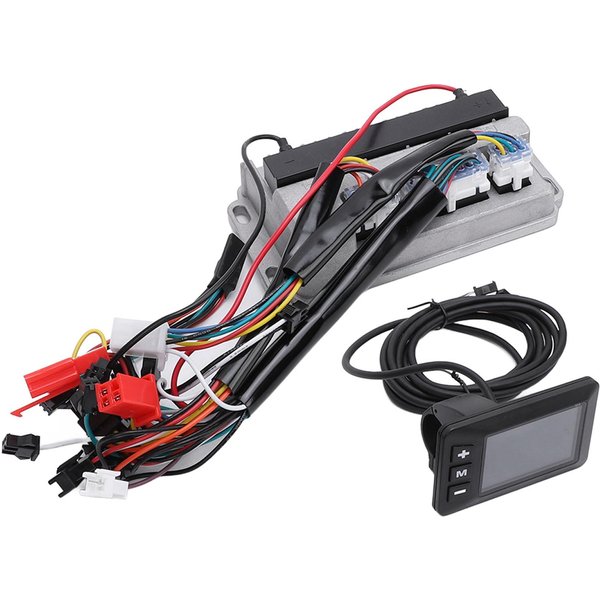 36V 48V 60V 500W 28A Motor Sin Escobillas PM Para Bicicleta EléCtrica Controlador Con Panel De Pantalla LCD G51 Bicicleta-image