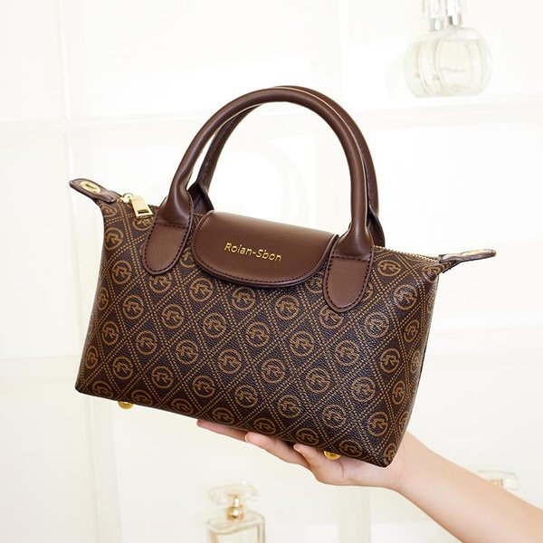 Nuevo Bolso Cuadrado PequeñO De Tablero De Ajedrez Bolso De Mano Para Mujer Bolso De Hombro Bolso De Hombro De Gama Alta Bolso Cruzado Bolso De Moda Black-image