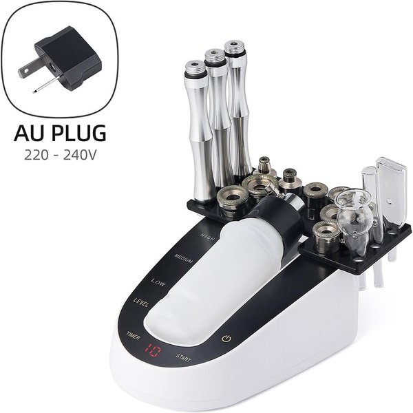 MáQuina Profesional De MicrodermoabrasióN Con Diamante Para Rostro Uso En Casa Peeling Facial MáQuina De Belleza ExfoliacióN Limpieza De Poros Cuidado De La Piel-image