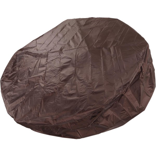Fundas Antipolvo Para Muebles De Exterior, Funda Redonda Para BañEra De Hidromasaje De 190 Cm, De TafetáN De PoliéSter Plateado, Impermeable. 215X70Cm Brown-image
