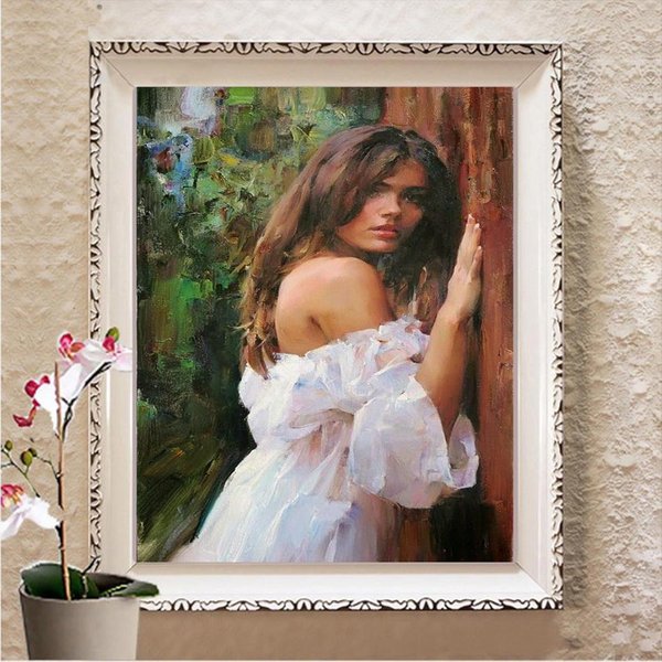 Llegadas Pintura De Diamantes 5D Paisaje Cuadrado Completo / Redondo Bordado De Diamantes Mosaico Imagen De DecoracióN De PedreríA Regalo Full Square 20X30CM-image