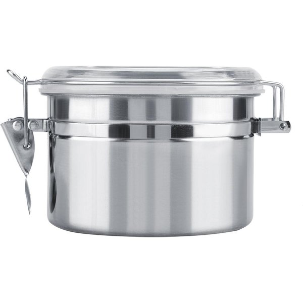Recipiente De Acero Inoxidable Para Café, Sellado Al VacíO, Para Almacenar AzúCar, Té Y Granos.(800Ml)-image