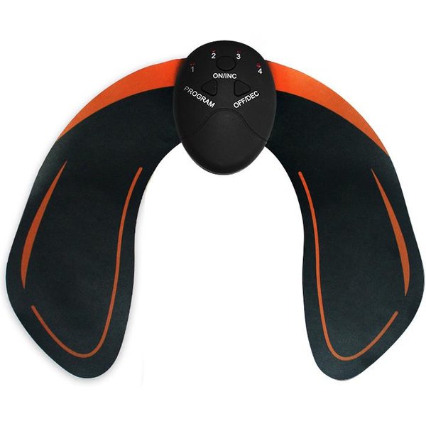 Estimulador De Abdominales EMS Entrenador De Cadera Ejercicio Abdominal Masajeador Adelgazante Corporal Pegatinas Estimulador Muscular Para PéRdida De Peso-image
