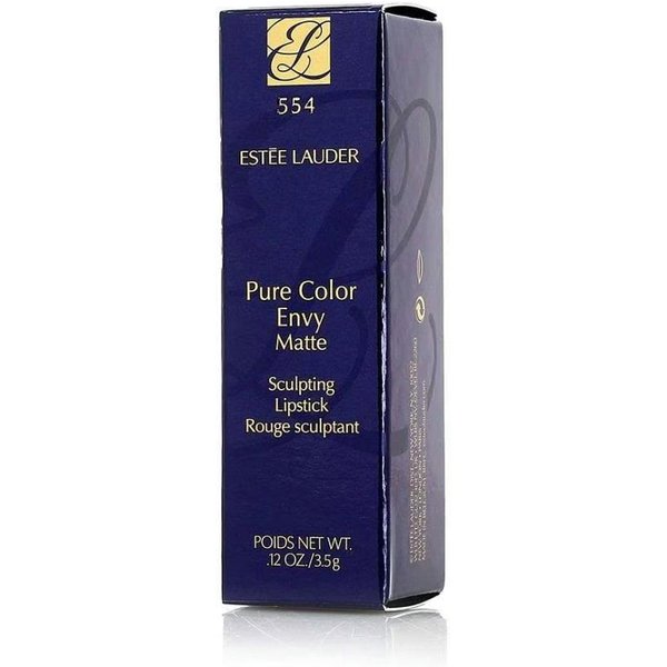 Estee Lauder, Pure Color Envy - Matowa, Kremowa Szminka, 554, Deep Secret, 3,5 G-image