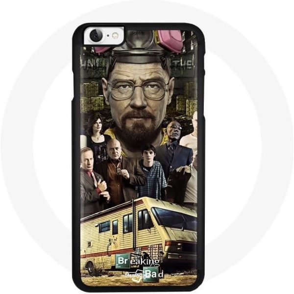 Funda - Breaking Bad - Iphone 5 - Flexible - Negra - SintéTica-image