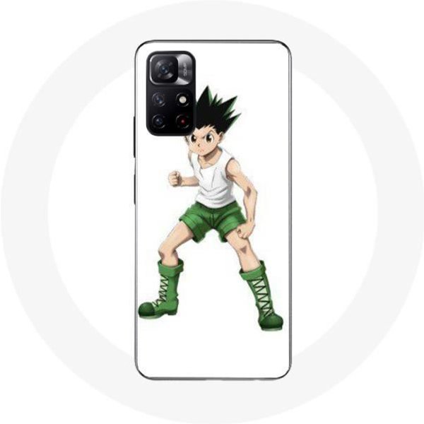 Funda - Xiaomi - Redmi Note 11S 5G - Manga Gon Freecss - Flexible - Blanca Blanco-image