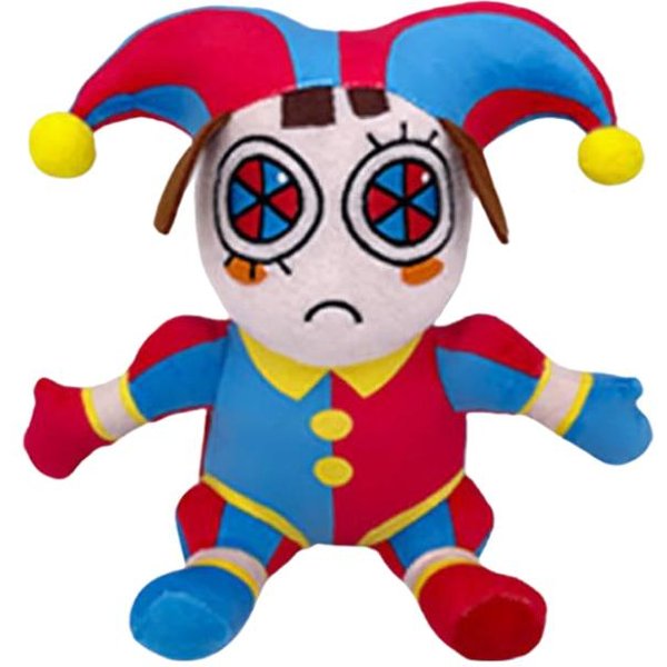 Nowy Niesamowity Cyfrowy Cyrk Pluszowy Klaun Ragatha Pomni KreskóWka Jax Lalka Joker Pluszowy MięKki Wypchany Dekoracja Kanapy Prezenty ŚWiąTeczne-image