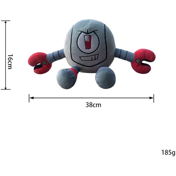 Kit Gameoverse Peluche Gobbles Kaboodle Rosa Animal De Peluche Suave PeriféRico De Anime Para Videojuegos MuñEca Linda DecoracióN Del Hogar Para Adultos ColeccióN 21-38Cm-image