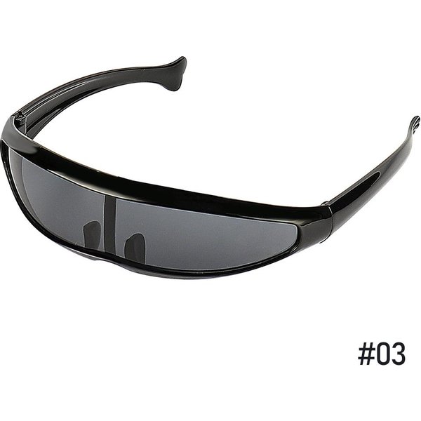 Futurystyczne WąSkie Najnowsze Okulary Cyklop Okulary Laserowe Ochrona UV 400 Osobowość Lustrzane Soczewki Okulary Kostiumowe MężCzyźNi Gafas De Sol As Shown In The Figu Black-image