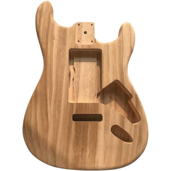 Cuerpo De Barril De Guitarra EléCtrica De Arce Tipo Madera Pulida, Barril De Guitarra EléCtrica Sin Terminar-image