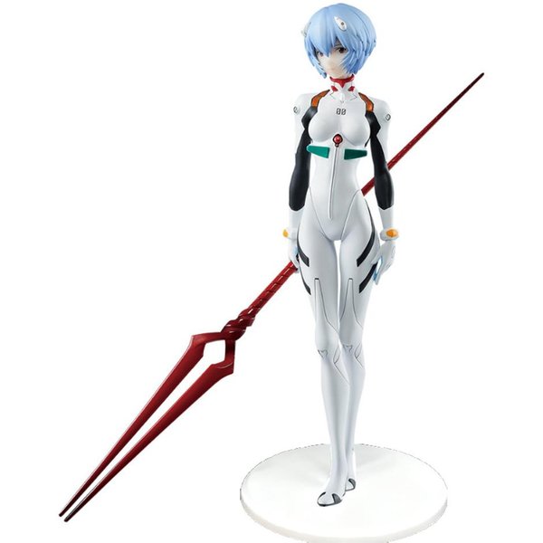 18Cm Nueva Figura Kawaii De Anime Neon Genesis Evangelion Eva Ayanami Rei Modelo De PVC Juguetes MuñEca Adornos Coleccionables Regalos White-image