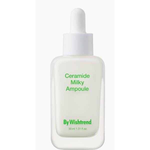 By Wishtrend Ceramide Milky Ampoule 30Ml | Intensywna Naprawa Bariery SkóRnej I GłęBokie NawilżEnie Dla SkóRy WrażLiwej White-image