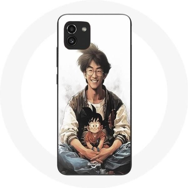 Funda - Akira Toriyama - Samsung Galaxy A03 - Flexible - Negra - Goku NiñO-image