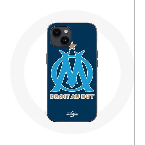 Funda Para Iphone 14 - Maniacase - Logo OM Azul - Flexible - SintéTica - Unisex Azul-image