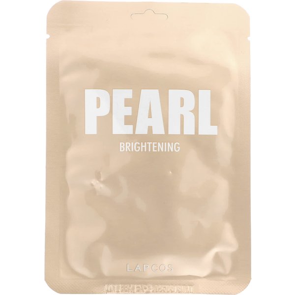 Lapcos, Pearl Sheet Beauty Mask, Brightening, 1 Sheet, 24Ml (0.81Fl Oz) Beige-image