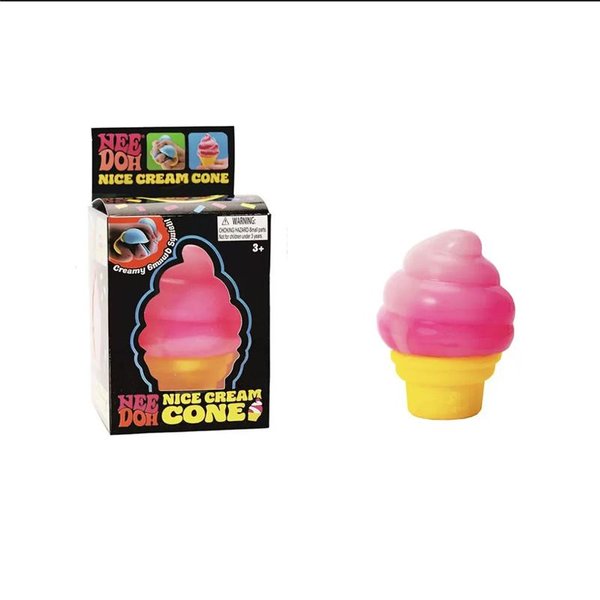Needoh Wafel Do LodóW Nice Sicle Sensoryczna Zabawka Nietoksyczna Powolny PowróT Do KształTu ŚCiskana Ulga W LęKu Adhd Zabawka Fidget Dla DorosłYch Dzieci Prezent Black-image