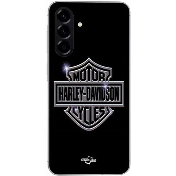 Funda - Harley Davidson - Samsung Galaxy A26 - Silicona - Flexible - Negra Negro-image