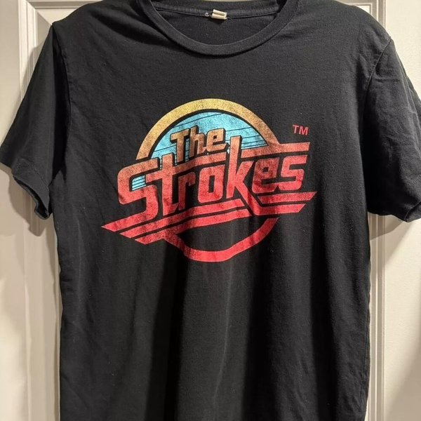 Camiseta Retro Unisex Con GráFico De La Banda The Strokes De Los 90 S5XL Camiseta Unisex M-image
