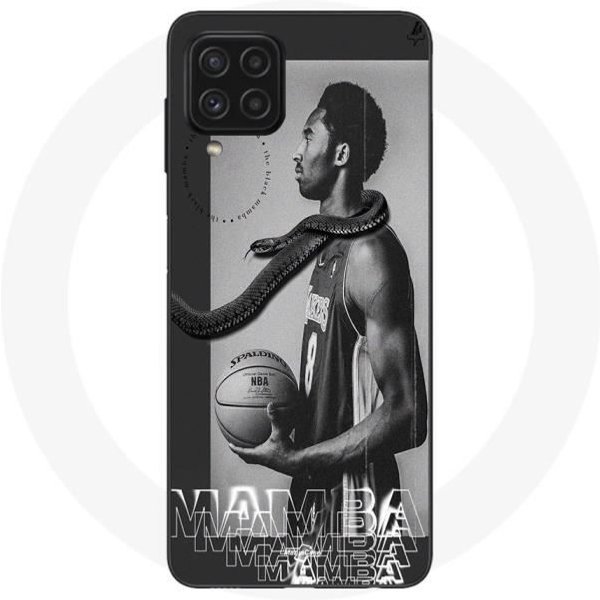 Funda Maniacase Para Samsung Galaxy A22 4G Kobe Bryant NBA Mentalidad Mamba Negra-image
