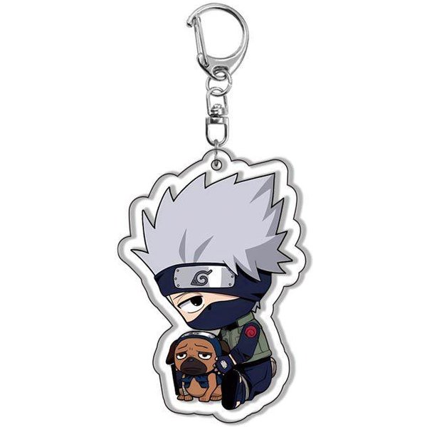 Naruto Shippuden Uzumaki Naruto Akrylowy Breloczek Dwustronna Figurka Anime Wisiorek Do Plecaka Breloczek Do Kluczy Prezent Dla FanóW 55Mm-image