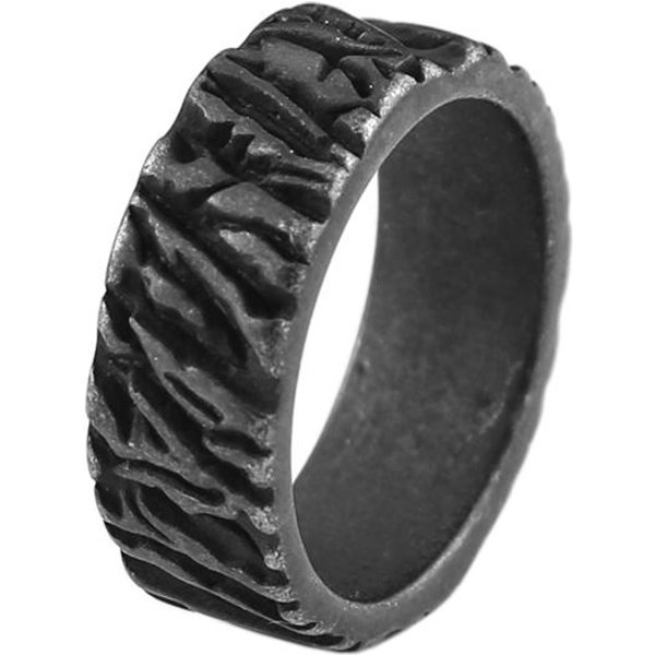 Anillo Triangular Vikingo De Color Negro Vintage Para Hombre Mujer NóRdico Acero Inoxidable Odin Valknut Anillos Amuleto JoyeríA Regalo 7 Black-image
