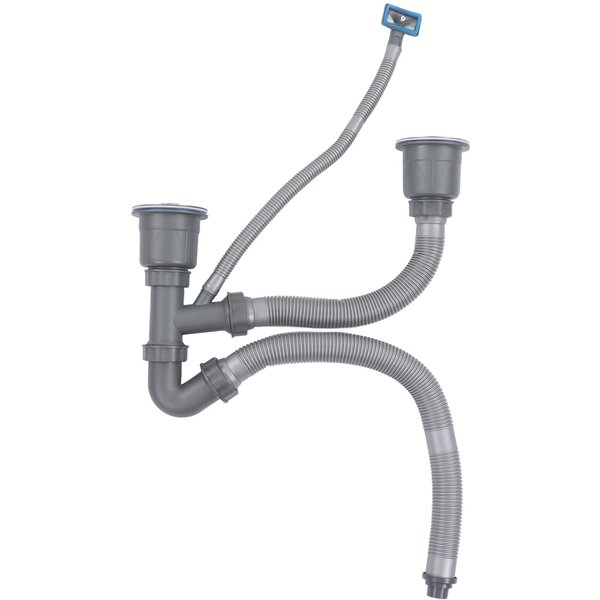 Kit De DesagüE De Doble Manguera Para Fregadero De Cocina Drenaje RáPido Expandible MúLtiples Desodorantes DesagüE Universal-image