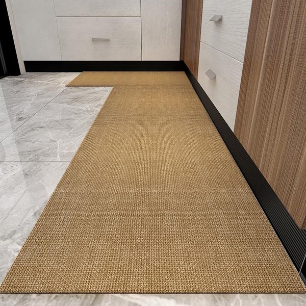 Alfombra Para Cocina Alfombra Pasillera Alfombra Antideslizante Para Suelo Alfombras Largas Estilo Minimalista Elegante Alfombras De DecoracióN Para El Hogar 80*120Cm-image