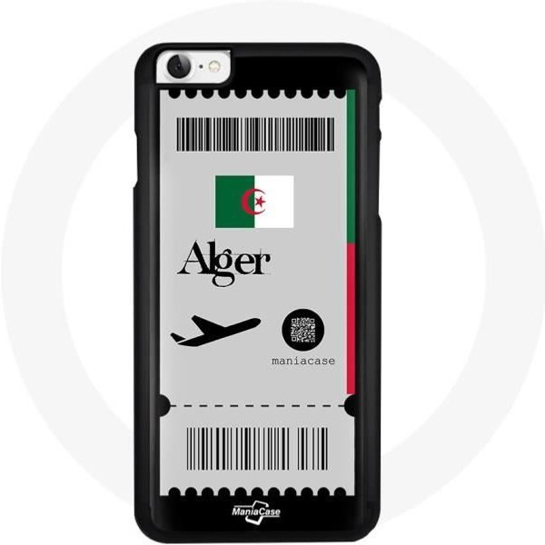 Funda - Maniacase - Iphone 6 - Flexible - Negro - Billete De AvióN-image