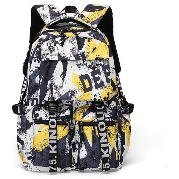 Mochila Escolar Para Adolescentes NiñOs Bolso Escolar Genial Mochila De Viaje Impermeable Mochila Grande Para La Universidad Bolsas Escolares Para NiñOs-image