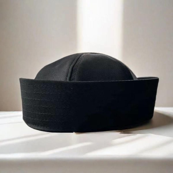 Niebieska Pasiasta Kapelusz Marynarski Uroczy Kapelusz Malarski Modny Kapelusz Beret Festiwale Rave Style 7-image