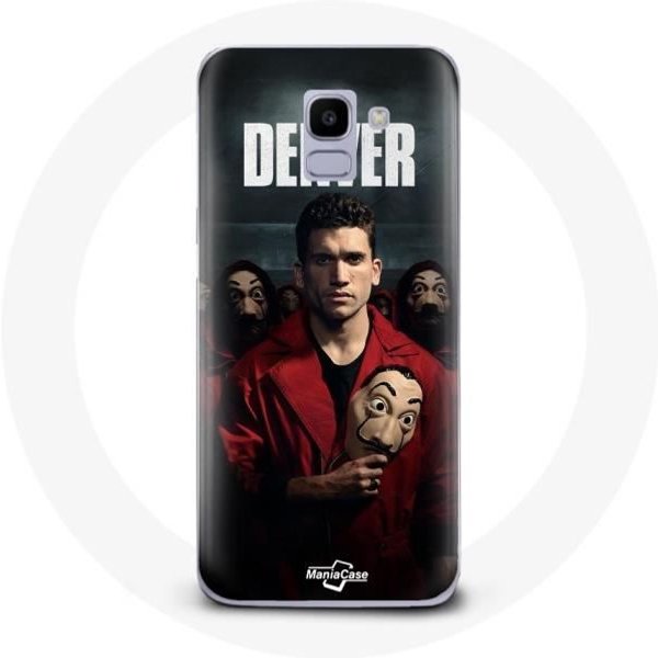 Funda Para Samsung Galaxy J6 2018 La Casa De Papel MáScara De Denver-image