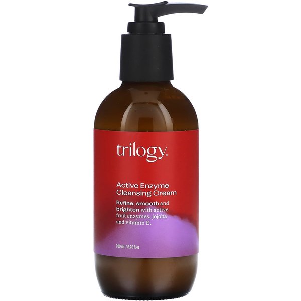 Trilogy, Active Enzyme Cleansing Cream, Anti-Aging, 6.76 Fl Oz (200 Ml)-image