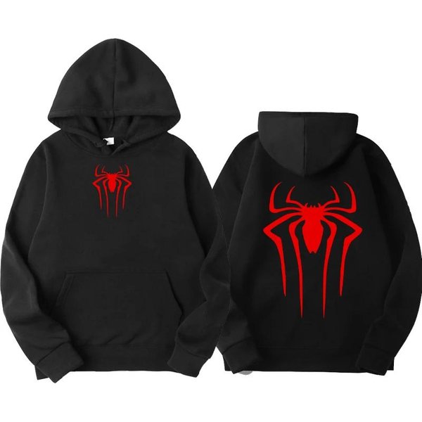 Sudadera Con Capucha Estampada De ArañA Para Hombre Sudadera Informal Superior Sudadera Con Capucha De ArañA Ropa Con Capucha Harajuku Para Hombre Y Mujer L-image