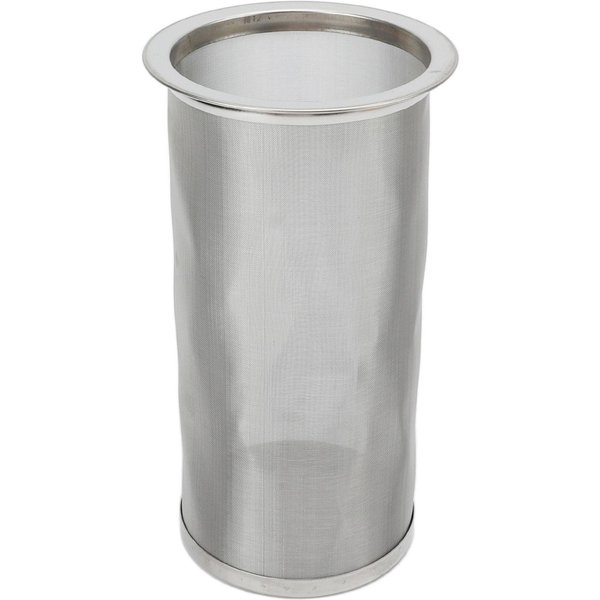 Filtro De Café FríO De Acero Inoxidable Reutilizable De Boca Ancha, Filtro CilíNdrico De Malla Con Blanco 8X15Cm/3.1X5.9In-image