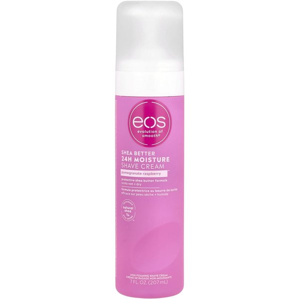 Eos, Krem Do Golenia Z MasłEm Shea, Smak Granatu I Maliny, 7 Fl Oz (207 Ml) White-image
