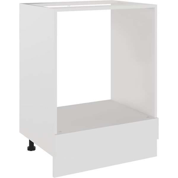 Szafka Pod Zabudowę Piekarnika Lyon BiałA 60 X 46 X 81,5 Cm PłYta WióRowa-image