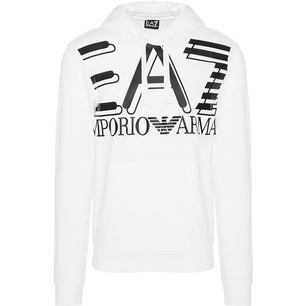 Emporio Armani EA7 Sudadera Con Logo Para Hombre Sudaderas Blanca 3HPM28-PJ05Z-1100 M Gray-image