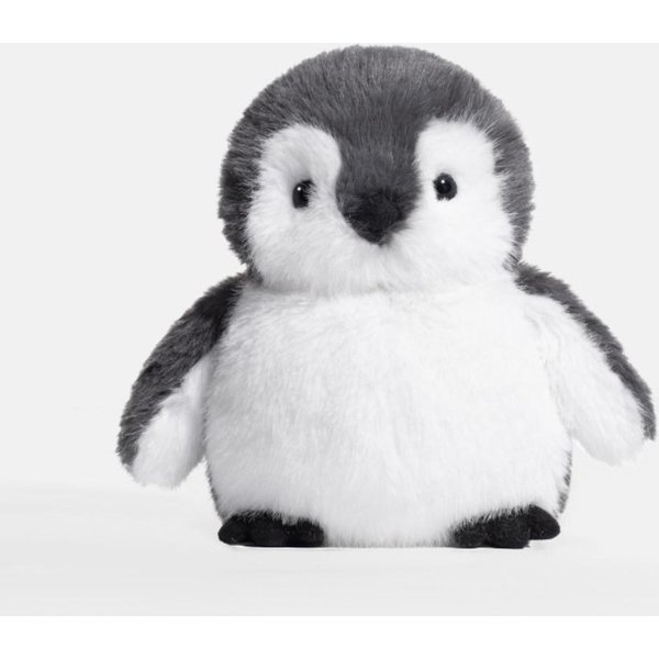 Pluszowa Zabawka Pingwin Pluszowy Pingwin Zwierzę Polarnych Ciekawy Pluszowy Pingwin KreskóWkowy MięKki Pluszak Lalka Pingwin Prezent Urodzinowy BiałY-image