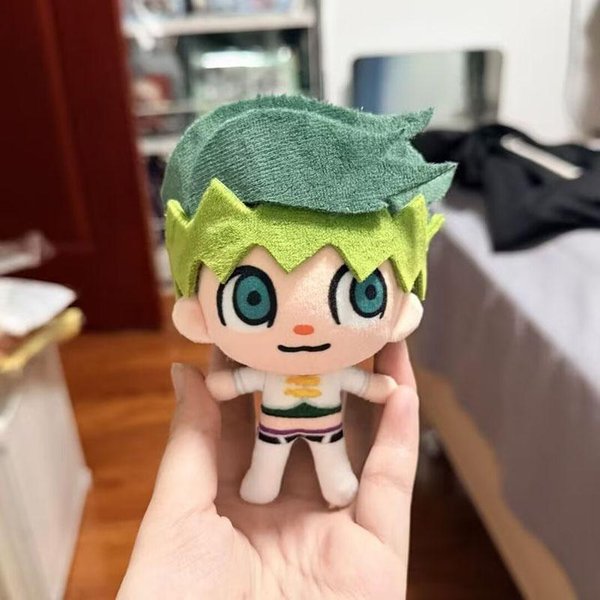 Jojo's Bizarre Adventure Rohan Kishibe MuñEco De Peluche Colgante 10Cm Juguete De Peluche De Anime Coleccionable MuñEco Para Mochila Regalo De Navidad Escolar 10Cm-image