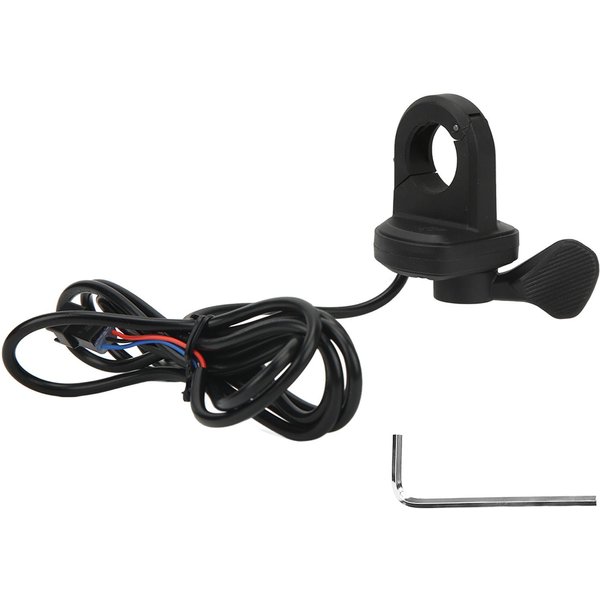 Przepustnica Kciukowa Z łąCznikiem SM Modyfikowana Przepustnica Palcowa Do Roweru Elektrycznego I Skutera 12 V Black-image