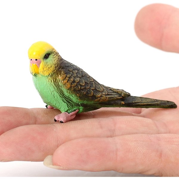 Symulacja Lasu Papuga Statua Miniatura Zwierzę Model Ptak Statua Elf PVC Plastikowe RzemiosłO Dekoracja Zoo Statua Zabawka-image