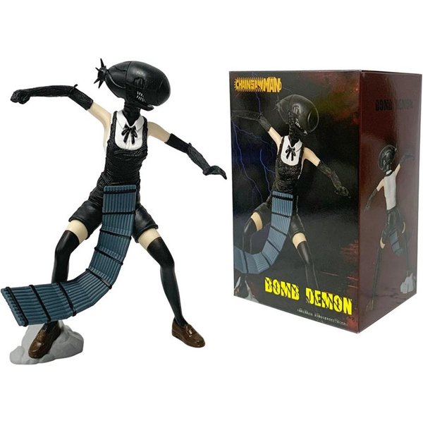 18.5Cm Figura De Anime Chainsaw Man Demonio Reze Modelo De AccióN Demonio Motosierra Figura De PVC Set Para Adultos MuñEca Juguetes-image