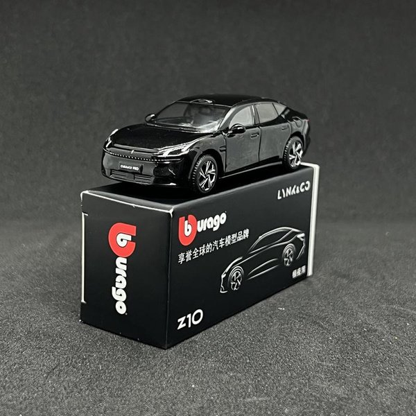 Bburago 1:64 Lynk&Co Z10 Coupe Sportowy SamochóD Ze Stopu Model Metalowy Odlewany Nowe Pojazdy Energetyczne Model Samochodu Symulacja Zabawka Dla Dzieci Prezent-image
